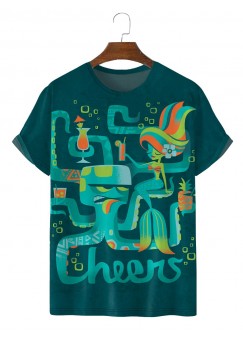 Octopus Cheers Short Sleeve T-Shirt