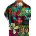 Men's Hawaiian Resort Tiki Short Sleeve Shirt